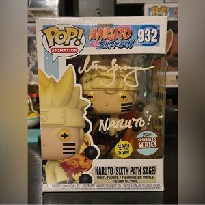 Autographed Naruto Funko
